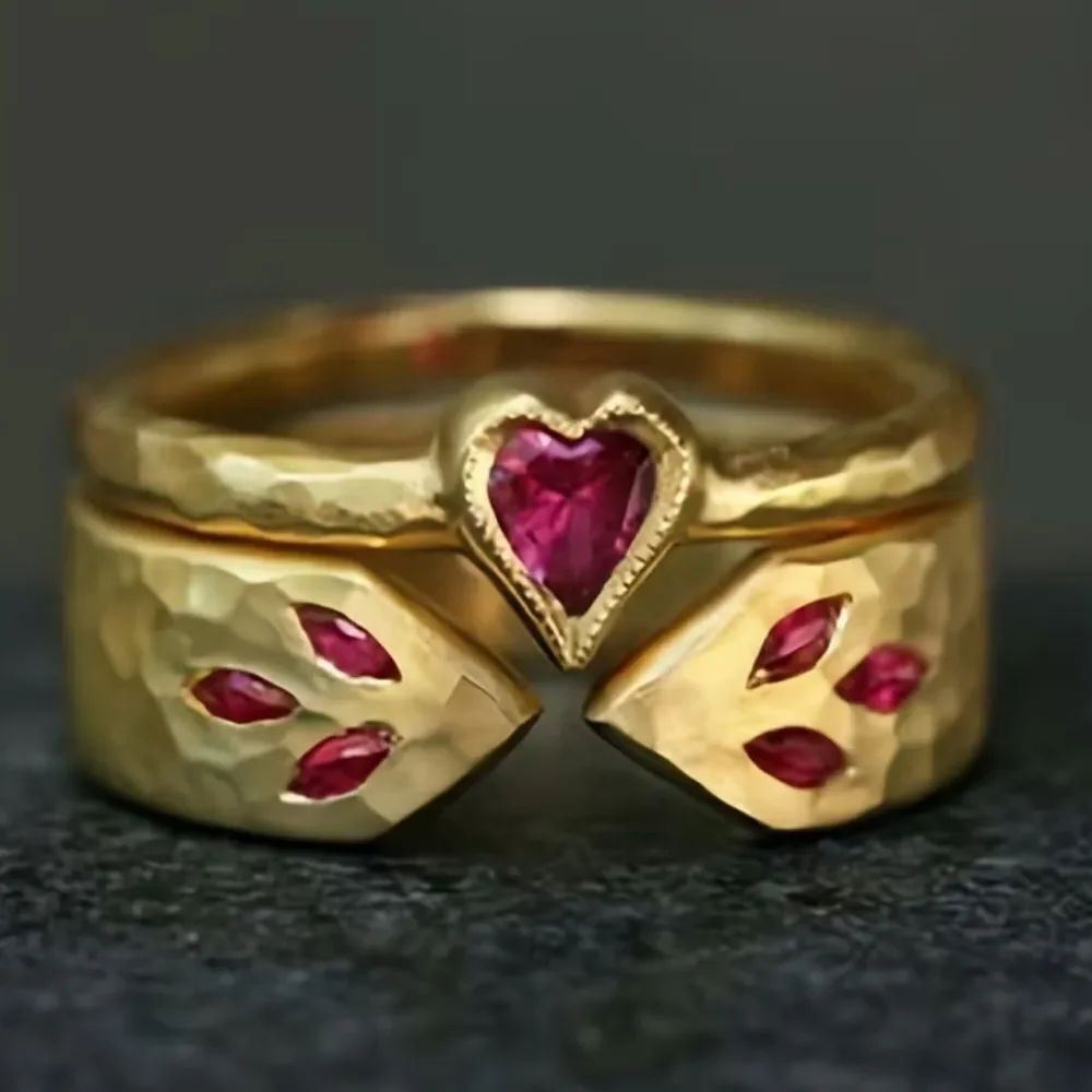 Heart ring #2416